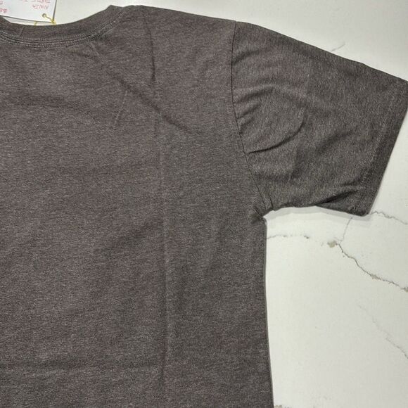 Boys Grey Orange Ninja Turtle Graphic T-shirt Tee L 10/12 - Picture 9 of 14